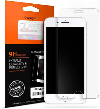Захисне скло Spigen для iPhone 7 Plus / 8 Plus - Slim Glas.TR (1 шт), Clear (043GL20608)