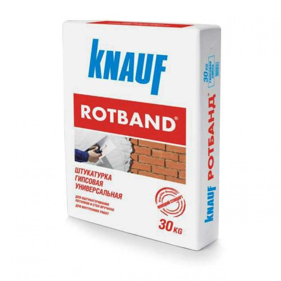 ROTBAND (30 кг) Штукатурка гіпсова KNAUF