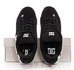 Жіночі кросівки кеди DC Shoes весна-осінь повсякденні замшеві. Живе фото, фото 3