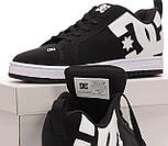 Жіночі кросівки кеди DC Shoes весна-осінь повсякденні замшеві. Живе фото, фото 2