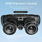 Акустика Sounarc R2 IPX6 |BT5.3, AUX/TF, 60W, TWS, 12h Max| чорна, фото 11