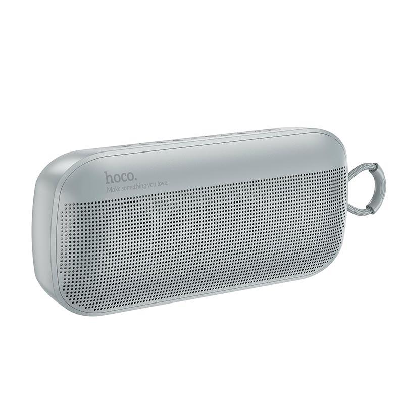 Акустика HOCO Shadow sports BT speaker HC21 |BT5.1, TWS, FM/TF/USB/AUX, 3h| сіра