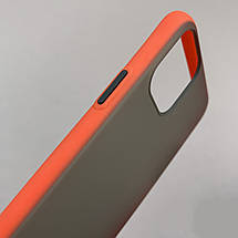 Чохол для iPhone 11 Pro з кольоровими кнопками матовий чохол на айфон 11 про червоний Totu, фото 3