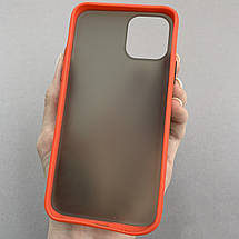 Чохол для iPhone 11 Pro з кольоровими кнопками матовий чохол на айфон 11 про червоний Totu, фото 2