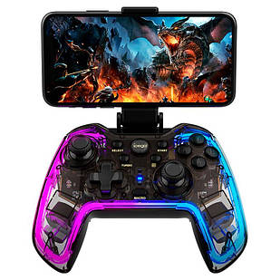 Ігровий контролер iPega Bluetooth PG-9238 RGB |Android, iOS, PC/PS/Switch, Turbo| чорний