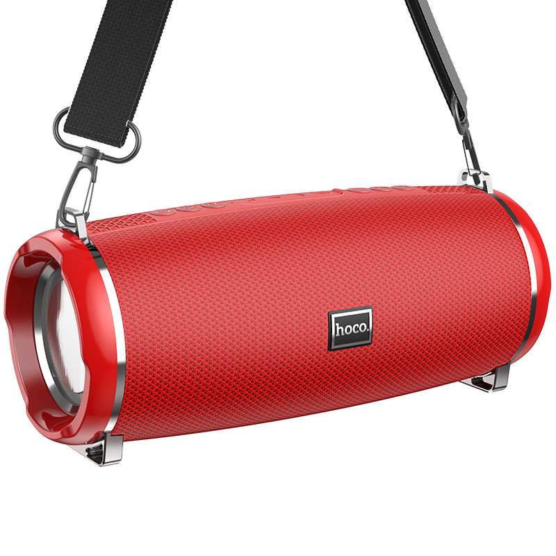 Акустика HOCO Xpress sports BT speaker LED IPX5 HC2 |BT, TWS, AUX, FM, TF, USB| червона