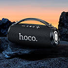 Акустика Hoco Surge outdoor BT speaker HA4 |BT5.3, TWS, AUX/USB/TF/FM, 2x20W| чорна, фото 5