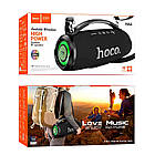 Акустика Hoco Surge outdoor BT speaker HA4 |BT5.3, TWS, AUX/USB/TF/FM, 2x20W| чорна, фото 6