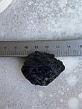 Шерл необроблений натуральний 36*28*19 мм камінь чорний турмалін., фото 6