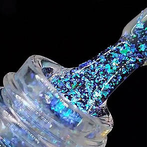 Топ для нігтів з хлоп'ями поталі №2 Sweet Nails 10 мл