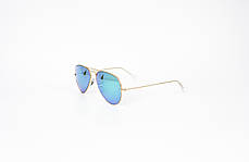 Окуляри сонцезахисні унісекс Ray Ban RB3025 Gold Gray Green 55 Оригінал, фото 3