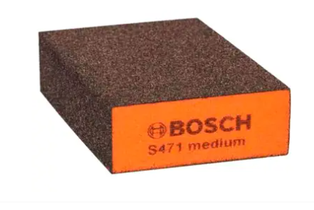 Шліфувальна губка Bosch Expert S471 Medium, оранжева, середня, фото 1