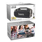 Акустика-караоке HOCO Drum outdoor BT speaker HA3 |BT5.0, TWS/AUX/USB/TF, 50W, 5h| чорна, фото 10