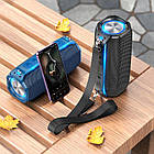 Акустика HOCO Rick sports BT speaker HC23 IPX4  |BT5.3, TWS/FM/USB/TF/AUX, 6h| чорна, фото 4