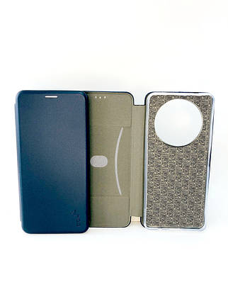 Чохол книжка для телефону Xiaomi Redmi A3 Orig на магніті з функцією підставки і кишенею для карток Dark blue 4you, фото 1