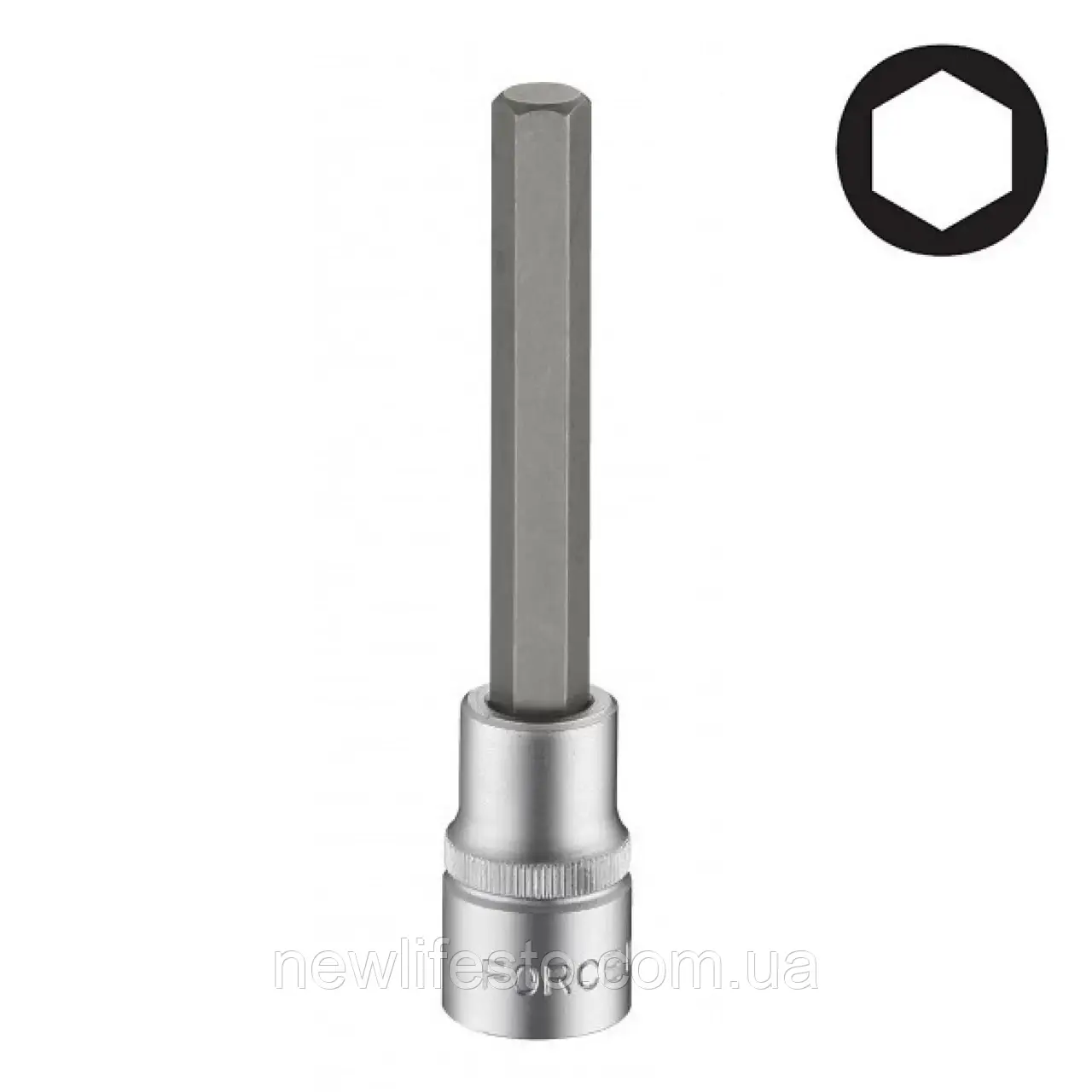 Головка 1/2" з насадкою Hex 19мм L- 100мм