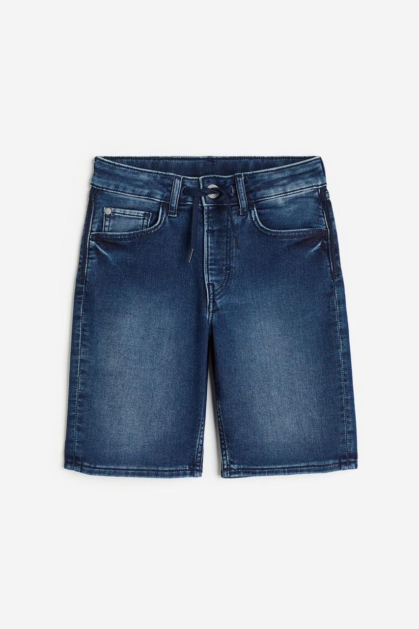 Шорти джинсові темно-сині денім H&M 158см, фото 1