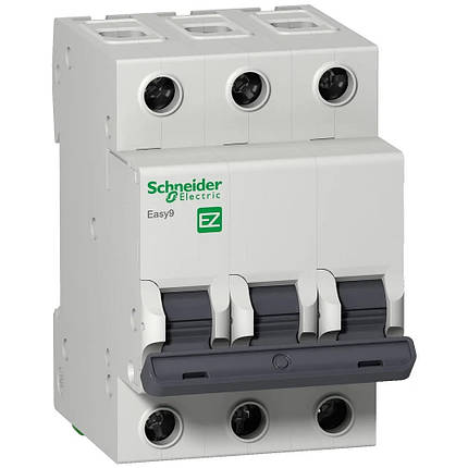 Автоматичний вимикач 16A 4,5kA 3P тип З Easy9 Schneider Electric (EZ9F34316), фото 1