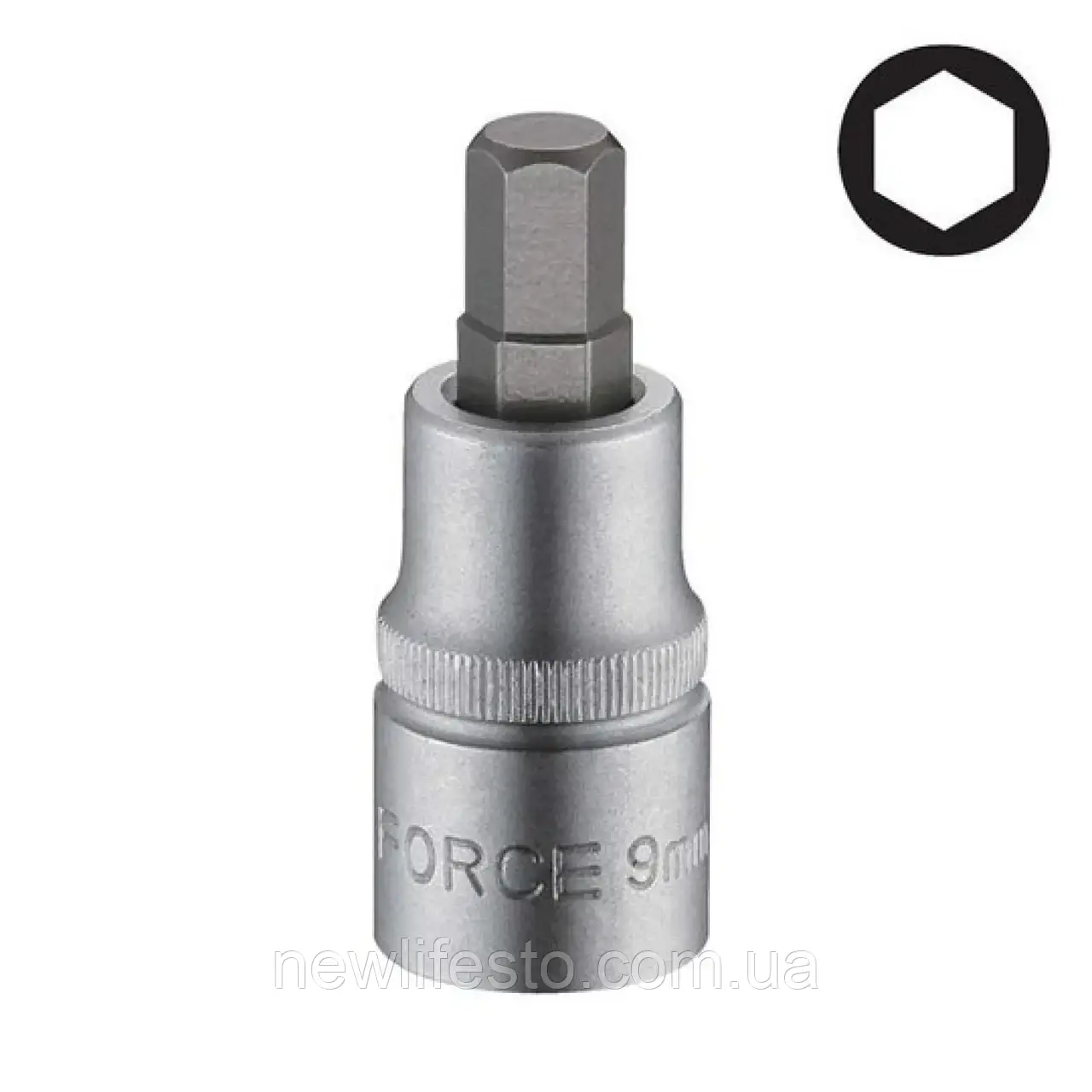 Головка 1/2" з насадкою Hex 5мм L- 55мм