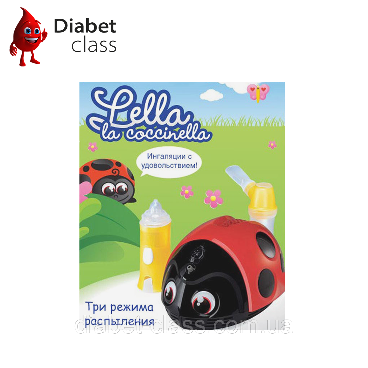 Інгалятор компресорний Lella la Cocciella для дітей