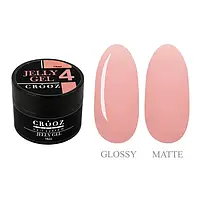Crooz Гель для нарощування Jelly Gel 4, 15мл