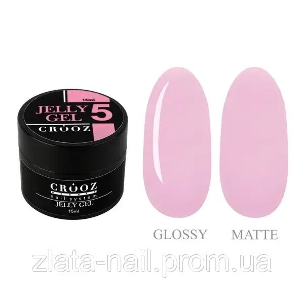 Crooz Гель для нарощування Jelly Gel 5, 15мл