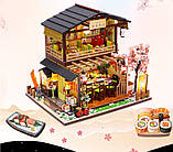 Румбокс Японський Суші-Ресторан 3D інтер'єрний конструктор Gibbon Sushi M2011 + купол, фото 10