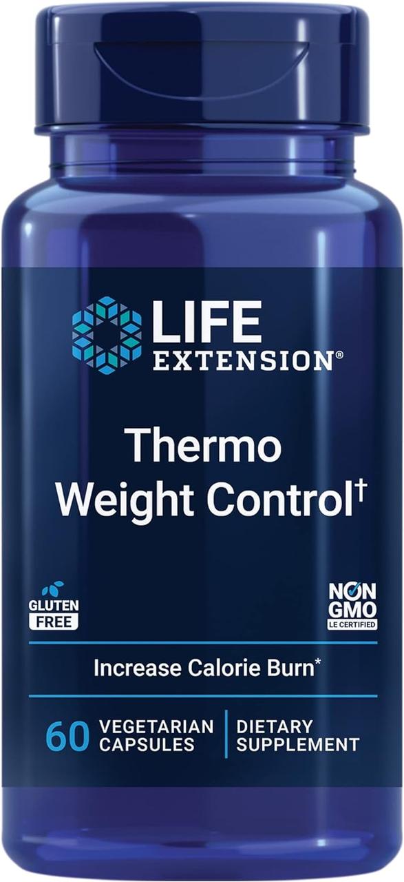 Life Extension Thermo Weight Control / Зниження ваги з екстрактом червоного перця 60 капсул