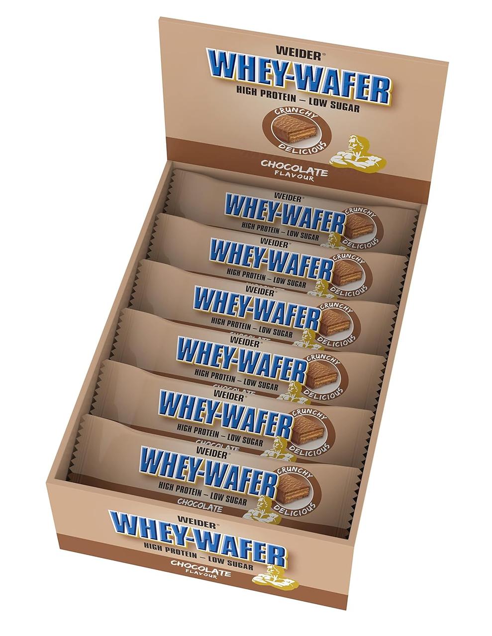 32% Whey Wafer bar (шоколад) 12 x 35 g, фото 1