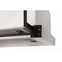 ВИТЯЖКА VENTOLUX GARDA 60 WH (700) LED Телескопічна на кухню. Витяжка кухонна в Україні. *ЗНИЖКА В ОПИСІ., фото 6