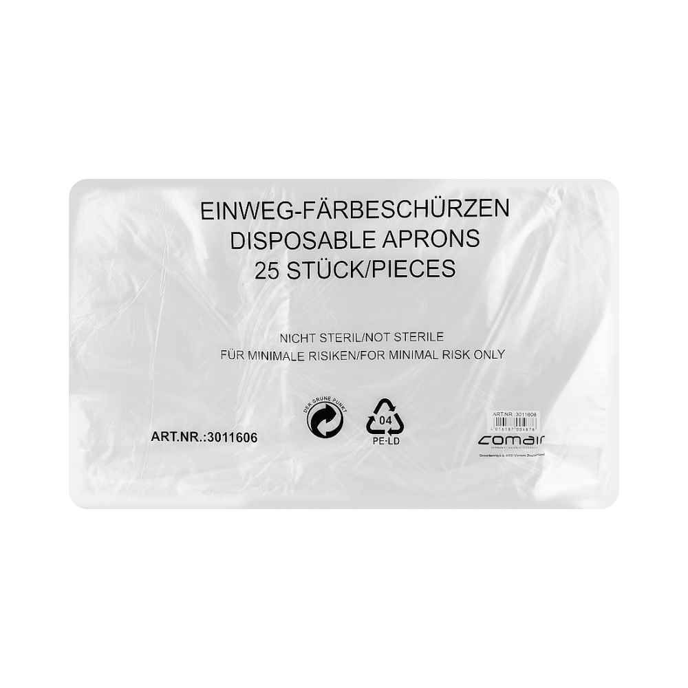 Фартух одноразовий Comair 25 шт