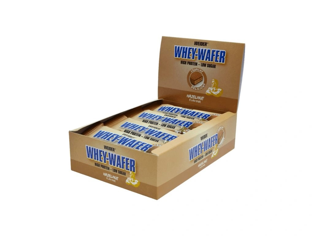 32% Whey Wafer bar (горіх) 12 x 35 g, фото 1