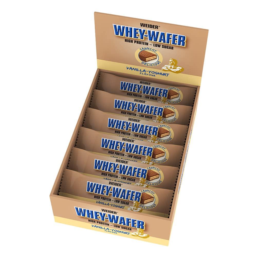 32% Whey Wafer bar (ваніль-йогурт) 12 x 35 g, фото 1