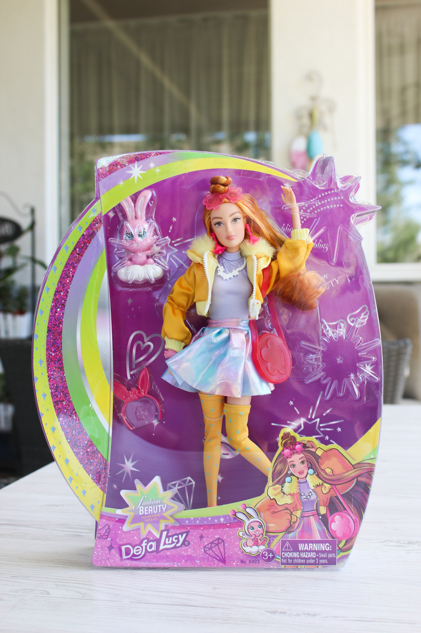 Лялька Defa 8493 з улюбленцем, фото 1