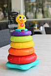 Пірамідка музична Райдужне каченя 2101, фото 2
