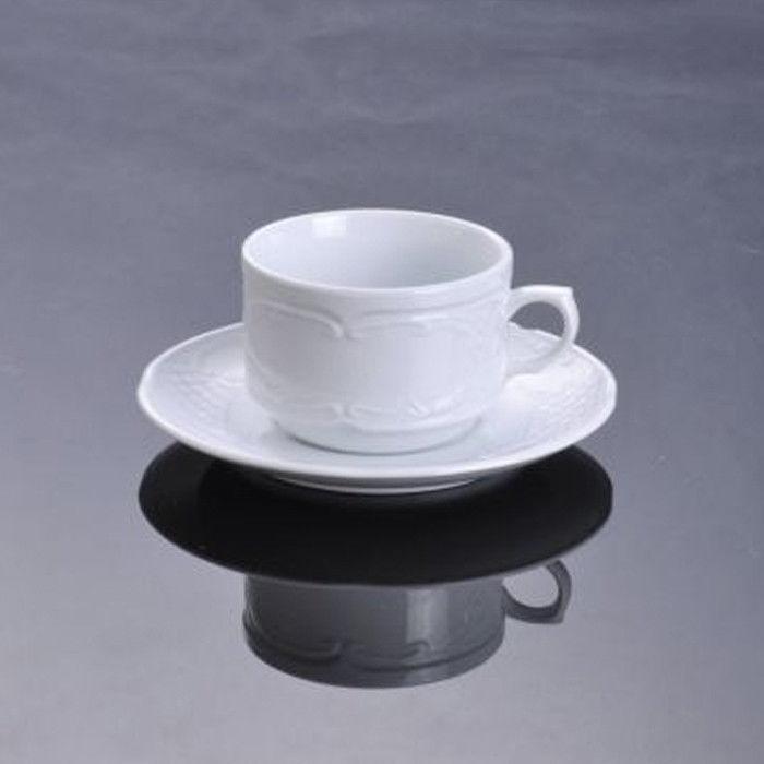 Чашка з блюдцем 230мл Flora