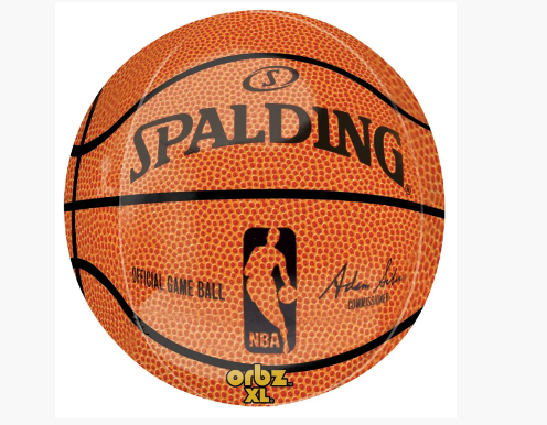 Коло фольговане 18" Баскетбольний м'яч "SPALDING", Anagram