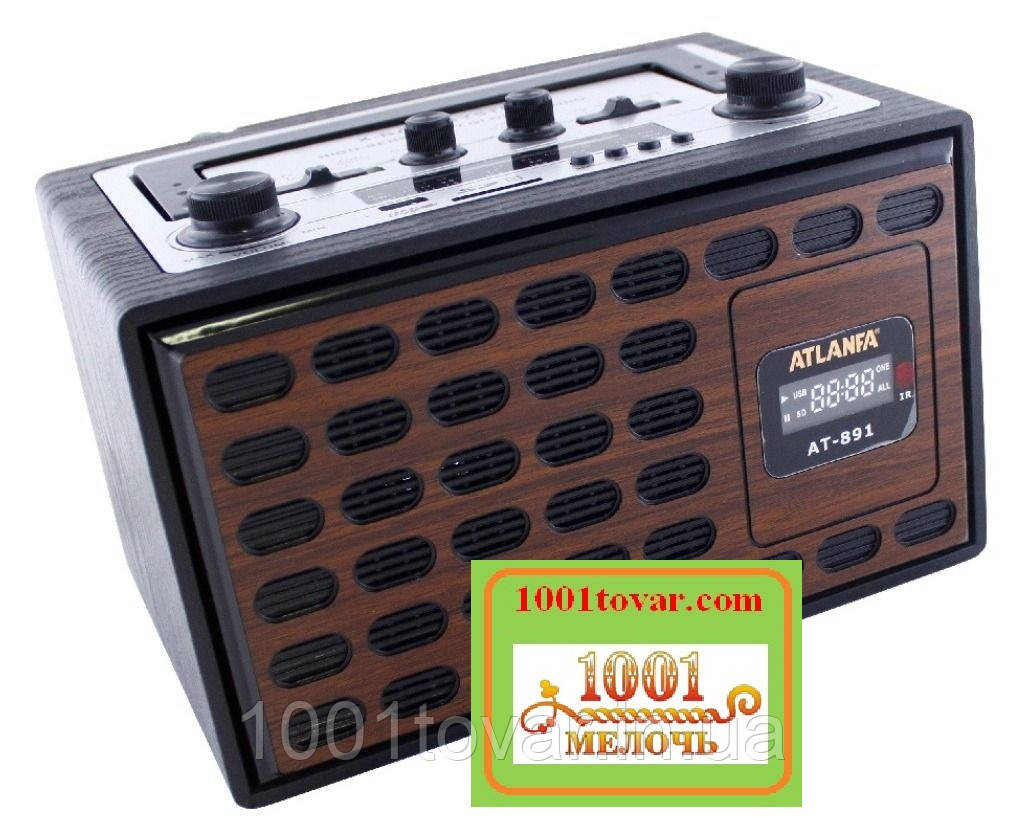 БУМБОКС. Мультимедійна колонка Atlanfa AT-891, фото 1