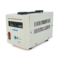 TU  TU Стабилизатор напряжения релейный Conter SVR--PLUS-1000VA/750W однофазный, напольного монтажа, LED дисплей, DC150-270V,