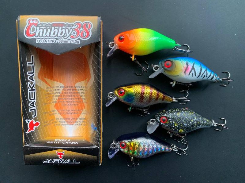Набір Воблерів Fishing Chubby 38мм 4g (набір 5шт)
