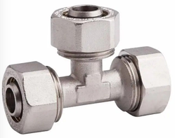 Трійник під обжим ключем 16 х 16 х 16 PX Італія