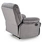 Крісло розкладне реклайнер Drager сірий оксамит для дому, фото 9