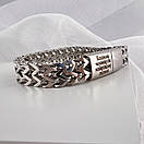 Чоловічий браслет з гравіюванням для чоловіка та батька (19см 20см 21см 22см 23см), фото 4