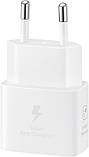 Мережевий зарядний пристрій Samsung 25W Type-C White (EP-T2510NWEGEU), фото 3