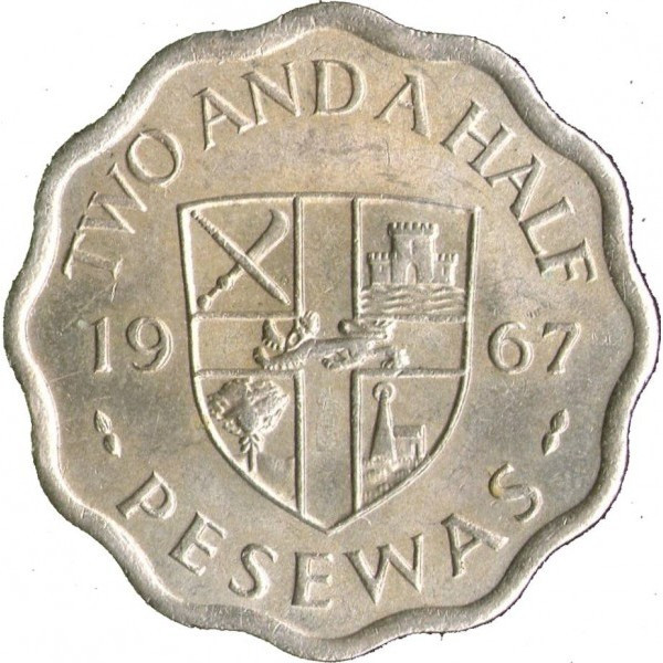 Гана 2½ песева, 1967 рік №1812