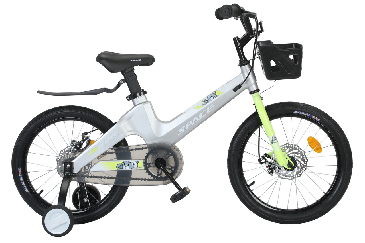 Велосипед 18" SPACE KID MOON DD Mg 2024 рама-10 сірий