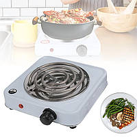 Плита електрична на одну конфорку 1000Вт, BOKO H-001 / Електроплита настільна / Електроплитка