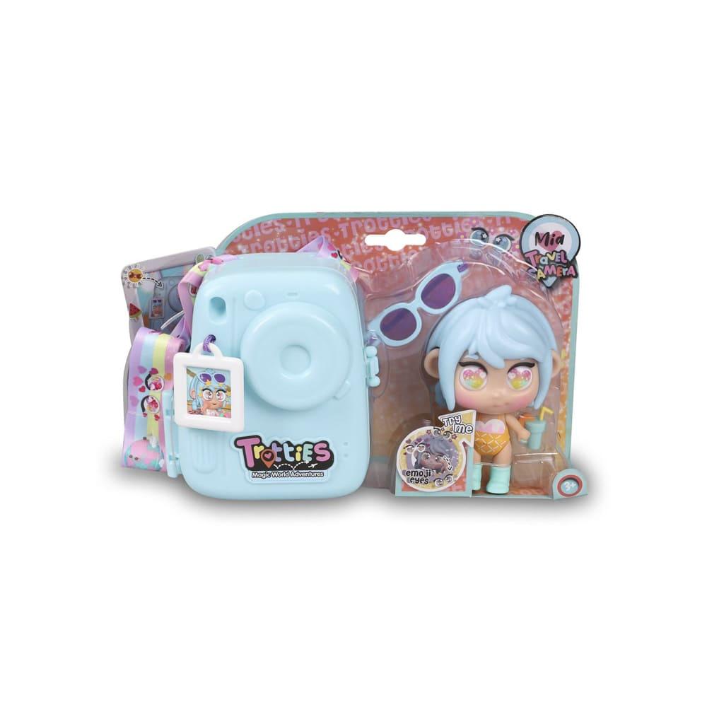 Міні-лялька Trotties Міа з фотоапаратом, синя TFT21000C, фото 1