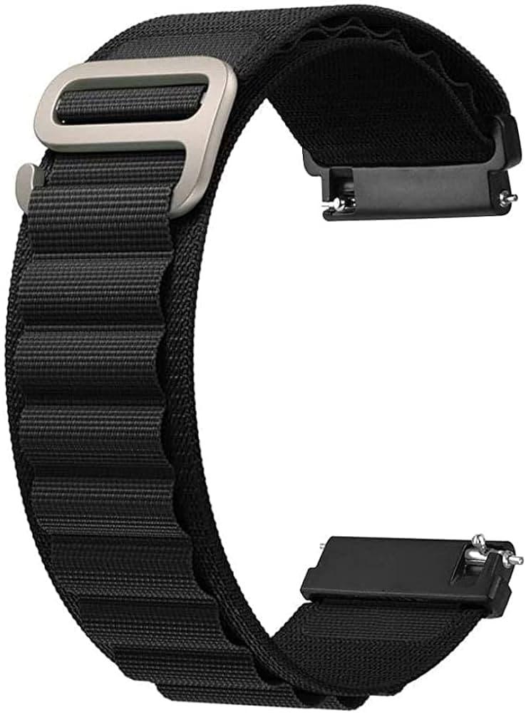 Ремешок для часов Veron Alpine Loop Band Універсальний 22 mm Black