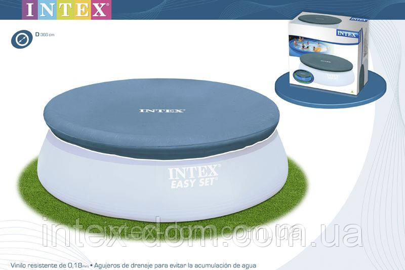 Тент-покривало Intex 58919/28022 для надувних басейнів (366см) київ